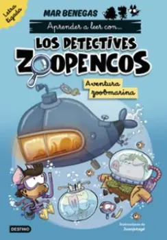 Libro APRENDE A LEER CON LOS DETECTIVES ZOOPENCOS. LETRA LIGADA 1. AVENTURA ZOOBMA